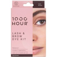 1000 Hour Eyelash & Brow Dye Kit - Dark Brown