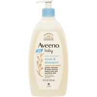Aveeno Baby Daily Moisture Lightly Scented Sensitive Wash & Shampoo 532mL