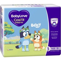 BabyLove Cosifit Nappies Size 3 (6-11kg) 72 pack