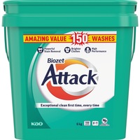 Biozet Attack Front & Top Loader Laundry Powder 6kg
