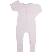 Bonds Baby Stripe Zip Wondersuit - Pink