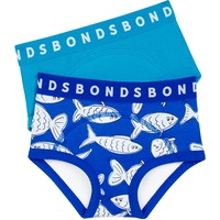 Bonds Kids Whoopsies Toilet Training Undies 2 Pack - Blue