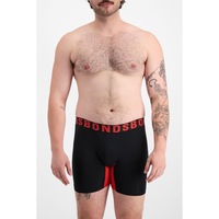 Bonds Men's Chafe Off Trunk - Black & Red