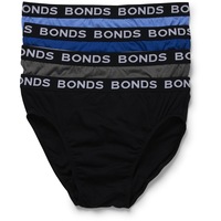 Bonds Men's Hipster Briefs 4 Pack - Multi