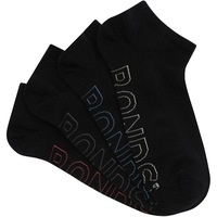 Bonds Men's Light Low Cut Socks 4 Pack - Black