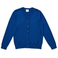 Brilliant Basics Kids Organic Cotton Cardigan - Royal Blue