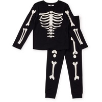 Brilliant Basics Kids Skeleton Print Pyjama Set - Black