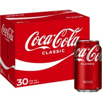 Coca-Cola Cans 375mL 30 Pack