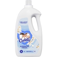 Cuddly Concentrate Liquid Fabric Softener Conditioner 2L - Sunshine Fresh