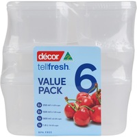 Decor Tellfresh Oblong 6 Piece Set