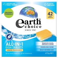 Earth Choice All In One Dish Tablet - 42 tabs