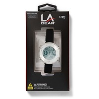 LA Gear Women's Digital Pedometer - Silver