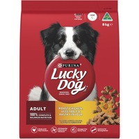 Purina Lucky Dog Roast Chicken, Vegetables & Pasta Dry Dog Food 8kg