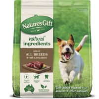 Nature's Gift Adult Dry Dog Food With Kangaroo 6kg