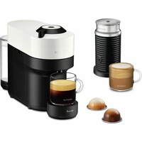 Nespresso Vertuo Pop Coffee Machine + Milk Frother Bundle, White - BNV150WHT