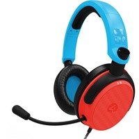 4Gamers Nintendo Switch C6-100 Gaming Headset - Red/Blue