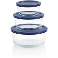 Pyrex Simply Store Round Storage 6 Piece Set