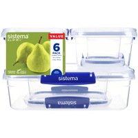 Sistema Klip It Plus Multi Storage Containers 6 Pack