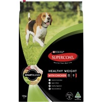Supercoat Smartblend Adult Healthy Weight Dog Food With Chicken 12kg