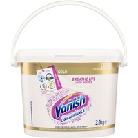 Vanish Napisan Gold Multi Power Crystal White Stain Remover & Laundry Booster Powder 3kg