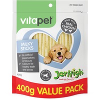 VitaPet JerHigh Milky Stick Dog Treats 400g