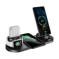 10W Wireless Charger Stand For iPhone Charging Station For Apple Watch