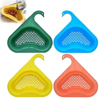 4 Pack Multifunctional Kitchen Triangular Sink Filter Swan Drain Basket
