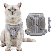 Breathable Mesh Dog cat Harness Reflective Puppy Dogs Cat Vest Harness