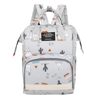 Mommy Diaper Bag Large Capacity Travel Nappy Milk Bottle Stroller Backpack