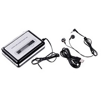 Retro Cassette to MP3 Converter-Black & Silver