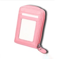 RFID Blocking Leather Card Wallet