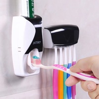 Toothbrush Holder Toothpaste Dispenser Set Toothpaste Squeezer