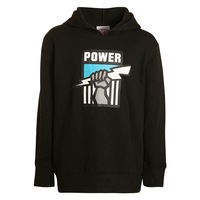 Port Adelaide Power Youth Logo Hood - W18