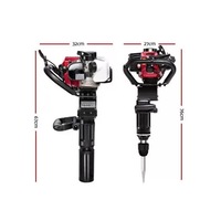 2 in 1 Petrol 36cc Pile Post Driver and Jack hammer Star Demolition Jackhammer