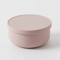 Henny Silicone Bowl with Lid - Musk