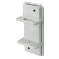 Knife And Plier Holder White Plastic Including Mount Hardware