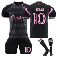 Nevenka Inter Miami CF Away Jersey MESSI #10 Soccer Jersey Kids Adult 3Pcs Jersey Kits