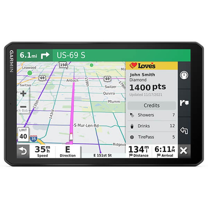 Garmin dezl LGV810 8" GPS Truck Navigator Australia