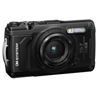 OM System TG-7 Tough Digital Camera - Black