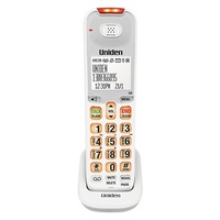 Uniden SS E07W Sight & Sound Enhanced Additional Cordless Handset (White)