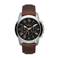 Fossil Men's Leather Watch Model - FS4813 StainlessSteel Brown 796483390614