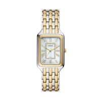 Fossil Raquel Three-Hand Date Two-Tone Stainless Steel Watch ES5305 White 4064092234930