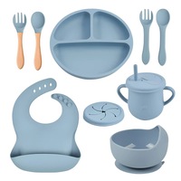 Toddly MealMate 15 Piece Baby & Toddler Silicone Feeding Set Starting Solids Bundle