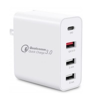48W Qualcomm 3.0 QUICK CHARGE Multi Point Wall Charger