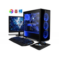 Intel Quad Core I5 Gaming PC Nvidia 1050TI 16GB RAM 480GB SSD 500GB HDD W10P With Monitor