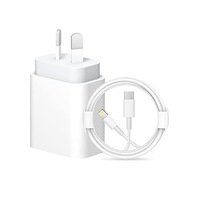 PD 20W iPhone Fast Charger with?MFi Certified? 2m USB C to Lightning Cable for iPhone 12 13 14 Mini Pro Max xs 8 7 Plus ipad Samsung (20w PD Adapter + 2m Lightning Cable (Premium Thick Fast Cable))