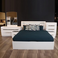 Nova High Gloss 4 Pcs Storage Bedroom Suite