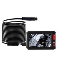 Borescope Inspection Camera 1080P HD Screen Industrial Endoscope Camera - 4.3in