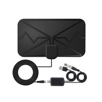 Digital TV Antenna 300 Miles Range HDTV Amplifier Signal Booster Indoor Outdoor