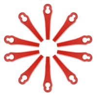 Grass Trimmer Plastic Blades Part Cutter Replace Acc Crop for OZITO Bosh Kuller - 50pcs